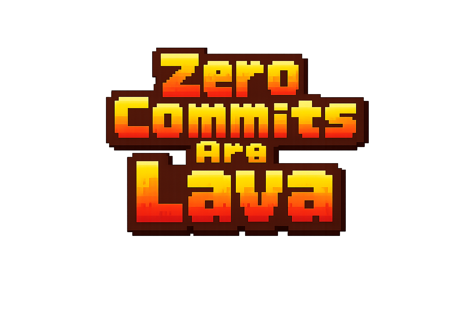 ZeroCommitsAreLava logo